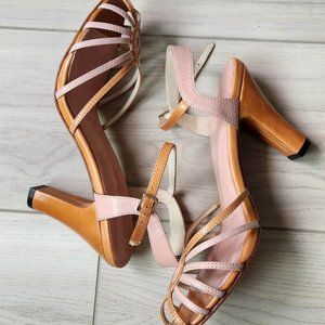 Re-Mix remix vintage shoes Lola heels Sz 8.5